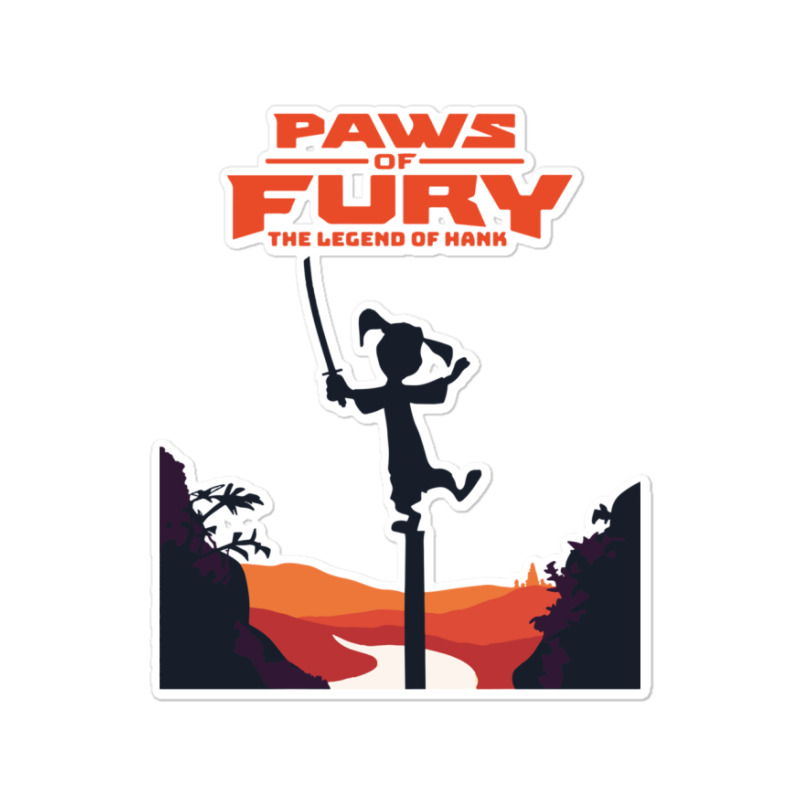 Paws Of Fury The Legend Sticker | Artistshot