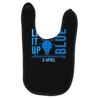 Light It Up Blue Autism Awareness Day 2 April Men Women Kids T Shirt Baby Bibs | Artistshot