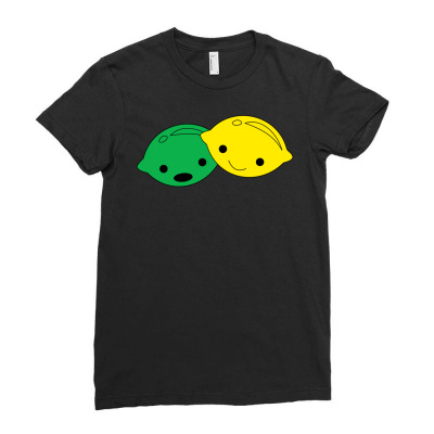 Lemon Lime Ladies Fitted T-shirt Designed By Ismanurmal4