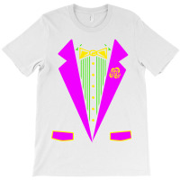 Funny Mardi Gras Tuxedo Costume Print Carnival Parade T-shirt | Artistshot