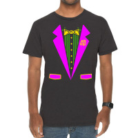 Funny Mardi Gras Tuxedo Costume Print Carnival Parade Vintage T-shirt | Artistshot