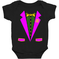 Funny Mardi Gras Tuxedo Costume Print Carnival Parade T Shirt Baby Bodysuit | Artistshot