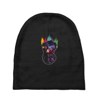 Rainbow Five Fingers Hand Baby Beanies | Artistshot