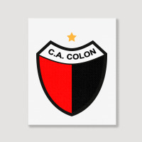 Club Atlético Colón Portrait Canvas Print | Artistshot