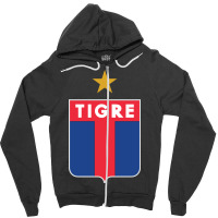 Club Atlético Tigre Zipper Hoodie | Artistshot