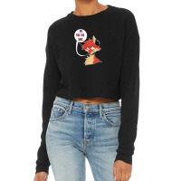 Oh For Fox Sake Cropped Sweater | Artistshot