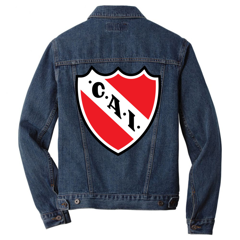 Escudo Del Club Atlético Independiente Men Denim Jacket | Artistshot