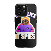 If It Flies It Spies. Conspiracy Theory Bird Surveillance Iphone 13 Pro Case | Artistshot