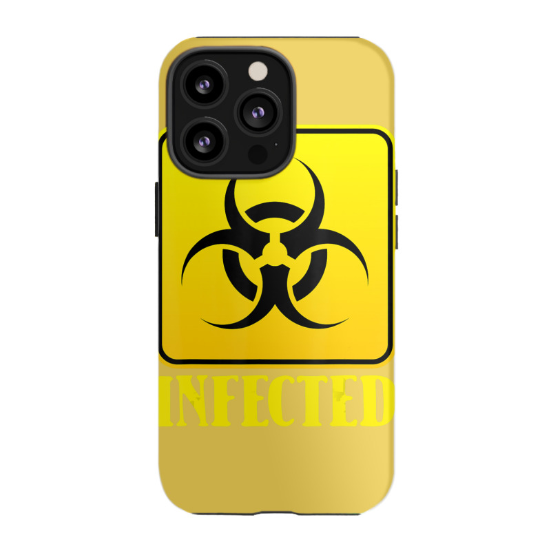 Infected Lazy Halloween Costume Cool Biohazard Symbol Zombie Iphone 13 Pro Case | Artistshot