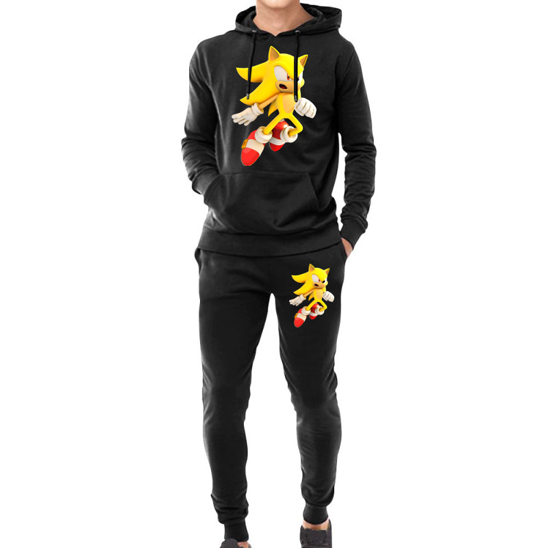 Yellow Hedgehog Jumps Aside Hoodie & Jogger set by ShariAHobson | Artistshot