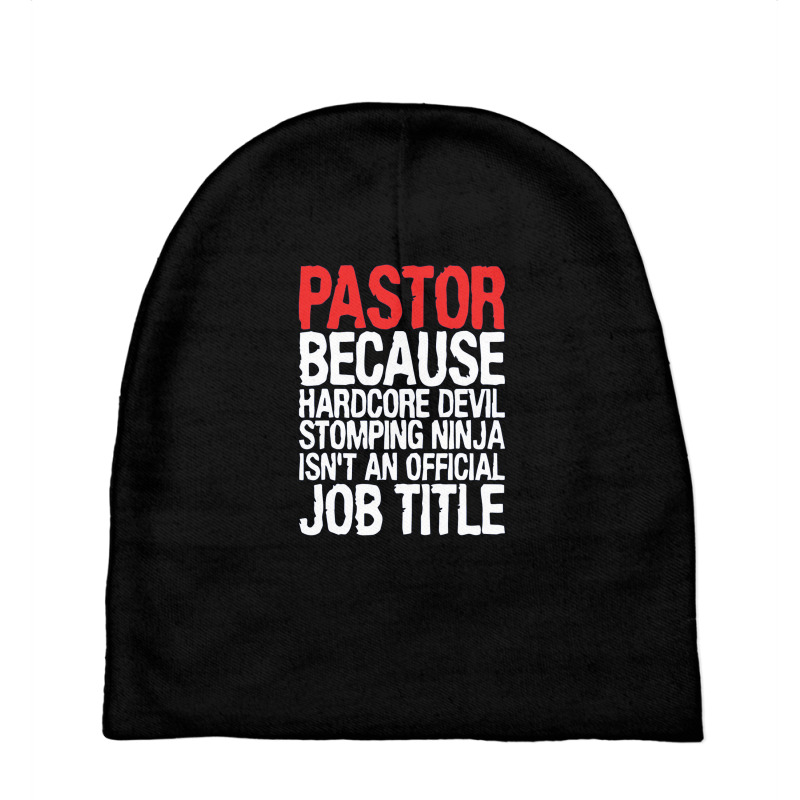 Pastor Because Hardcore Devil Baby Beanies by kikototoriko | Artistshot