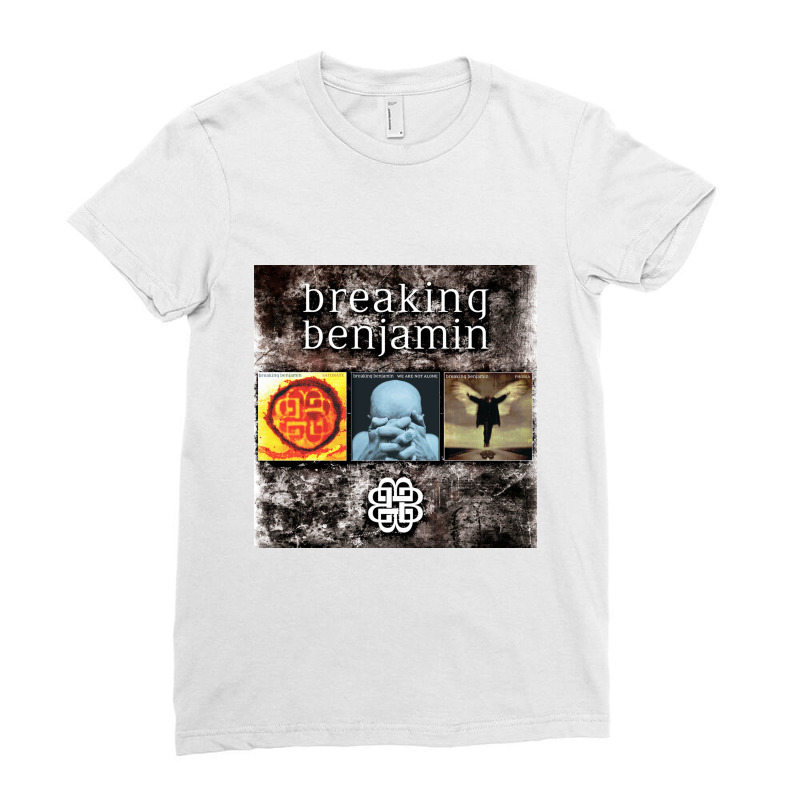 Best Breaking Benjamin Music Ladies Fitted T-Shirt by Tantih | Artistshot