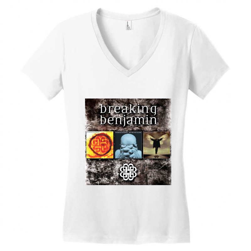 Best Breaking Benjamin Music Women's V-Neck T-Shirt by Tantih | Artistshot