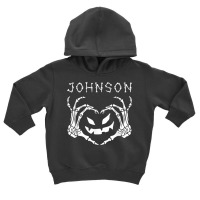 Johnson Name Personalized Costume Halloween Skeleton Gif Men T Shirt Toddler Hoodie | Artistshot