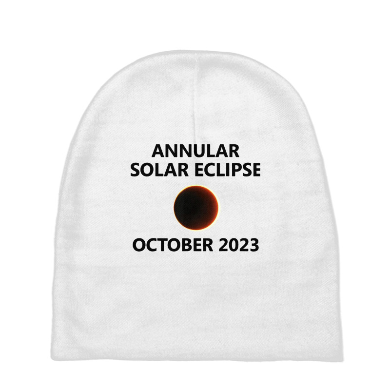 Annular Solar Eclipse 2023 October Baby Beanies by SuryaArt | Artistshot