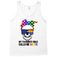 My Favourite Child Calls Me Auntie For Light Tank Top | Artistshot