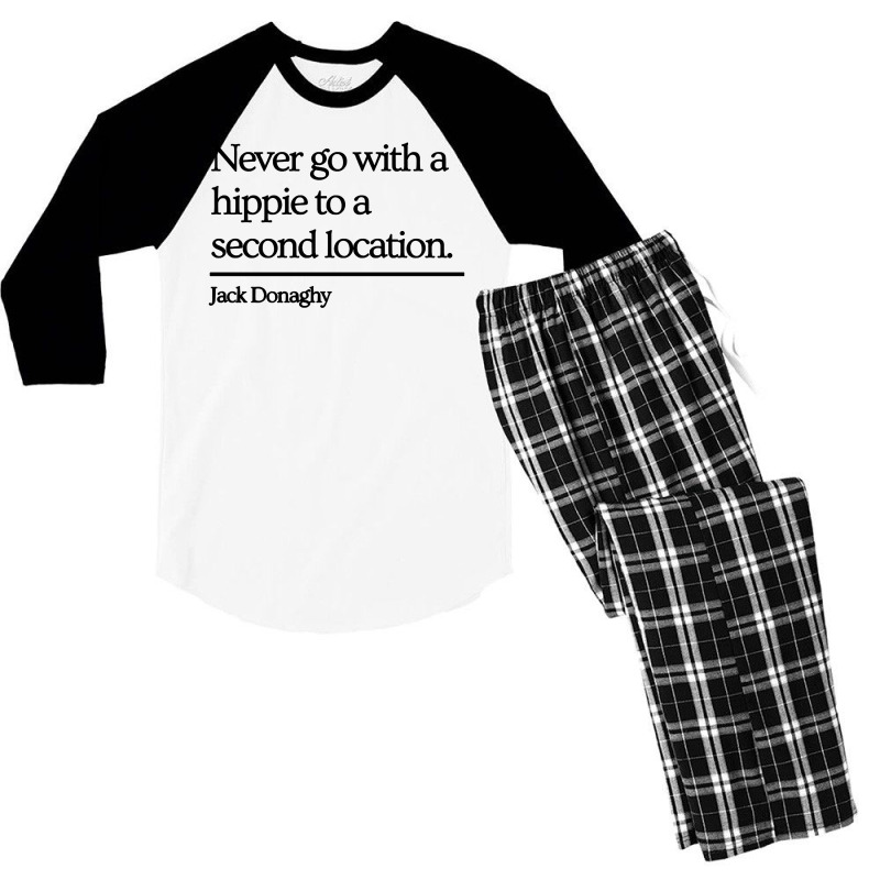 Jack Donaghy Quote Men's 3/4 Sleeve Pajama Set by GoldenArt | Artistshot