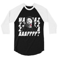 Cartoon Character Comedy Horror Men Women 3/4 Sleeve Shirt | Artistshot