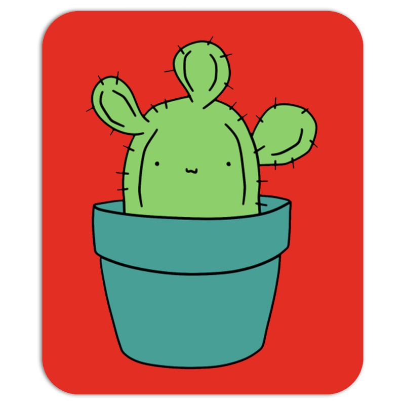 Cute Silly Cactus Mousepad | Artistshot