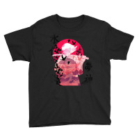 Samurai Girl Japanese Flowers Warrior Japan Katana Sword T Shirt Youth Tee | Artistshot