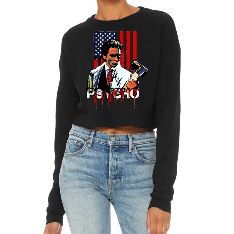 Lover Gift Serial Killer Funny Gift Cropped Sweater by ArtistDante | Artistshot