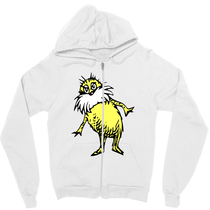 The Lorax Zipper Hoodie by meritanila | Artistshot