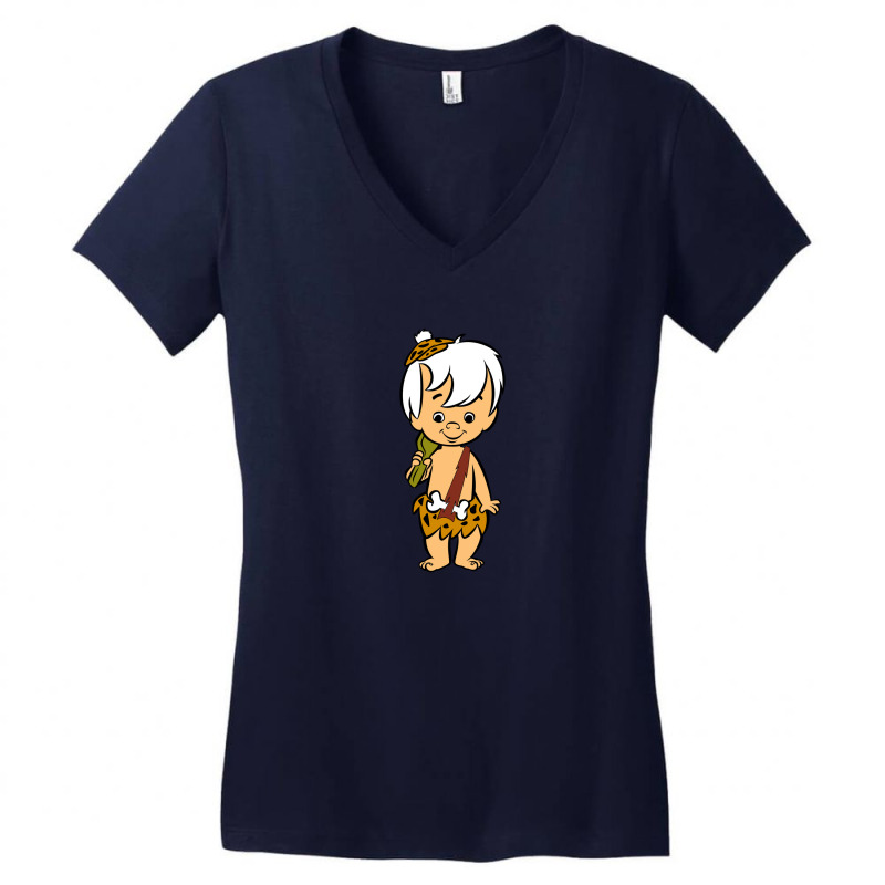 Flinstone Women's V-Neck T-Shirt by meritanila | Artistshot