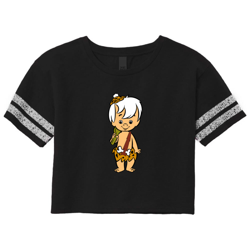 Flinstone Scorecard Crop Tee by meritanila | Artistshot