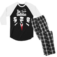 The Godfellas Men's 3/4 Sleeve Pajama Set | Artistshot