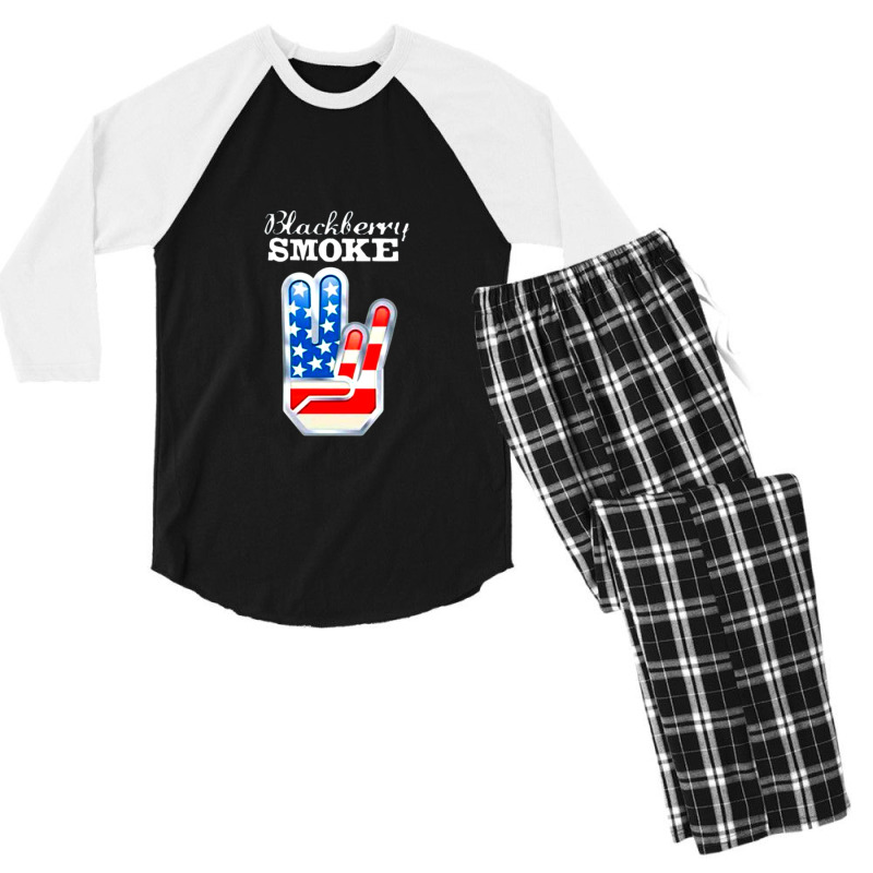 Blackberry Smoke, Blackberry Smoke Rooster, The Blackberry Smoke 2022 Men's 3/4 Sleeve Pajama Set by tersinajoney | Artistshot