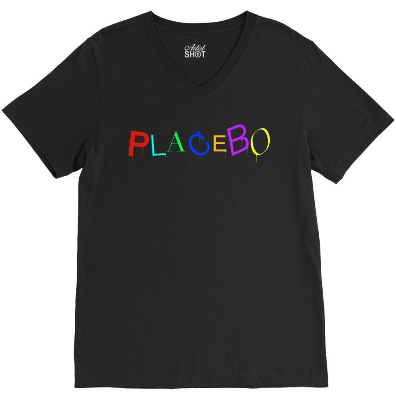 Retro Gaming Placebos Animations Characters V-Neck Tee by MateoArtists | Artistshot