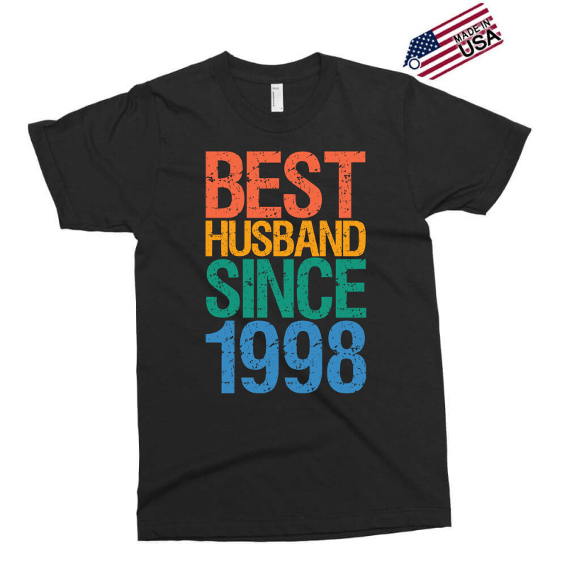 Best Husband Since 1998 Retro Exclusive T-shirt | Artistshot