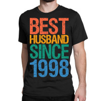 Best Husband Since 1998 Retro Classic T-shirt | Artistshot