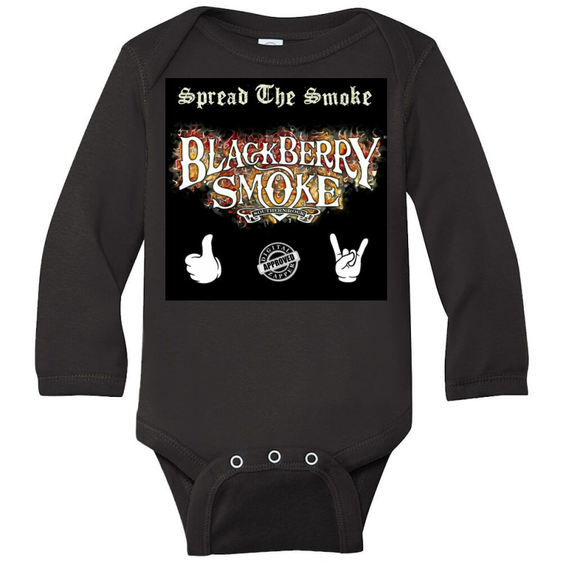 Blackberry Smoke, Blackberry Smoke Rooster, The Blackberry Smoke 2022 Long Sleeve Baby Bodysuit by tersinajoney | Artistshot