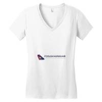 Foolish Human Air, The Mitchells Vs The Machines Women's V-neck T-shirt | Artistshot