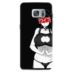 Custom Waifu Material Anime Hentai Lewd Cosplay Neko Bikini Girl Samsung Galaxy S8 Case By Dimensionalxone Artistshot