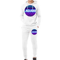 Awesome Happy Birthday For Adam Hoodie & Jogger Set | Artistshot