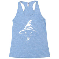 Black Cat Halloween Witch Hat Candy Lovers Racerback Tank | Artistshot