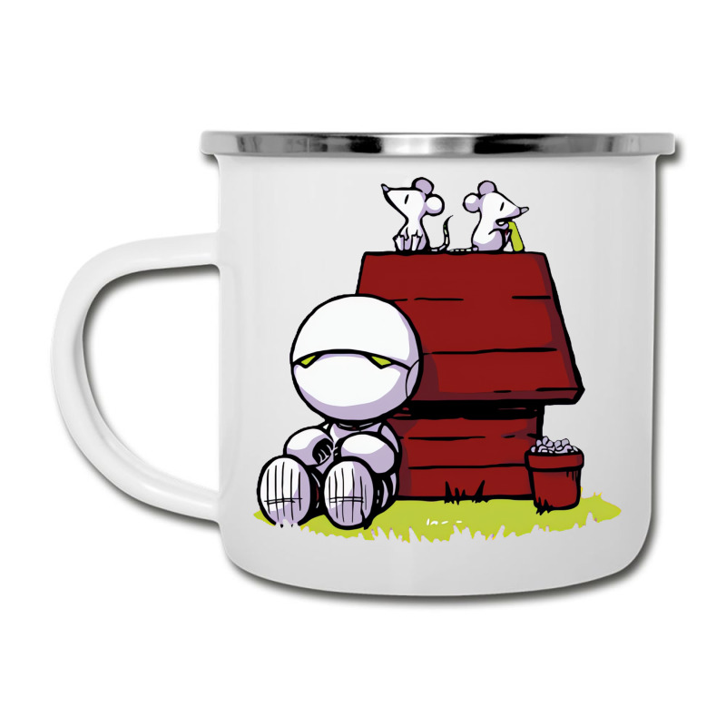 Marvin Paranoid Android Peanuts Camper Cup | Artistshot