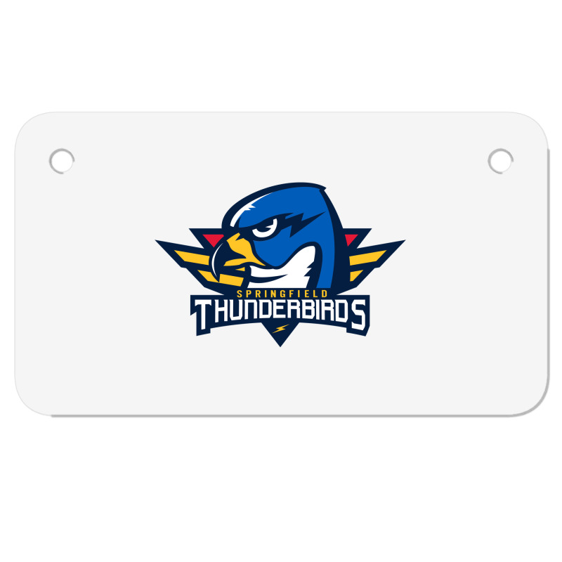 The-springfield-thunderbirds Motorcycle License Plate | Artistshot