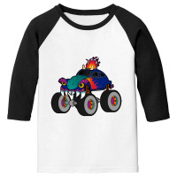 My Pet Monster Truck, My Pet Monster Youth 3/4 Sleeve | Artistshot