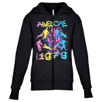 Awesome Since 1979. Agility Dog Training Graffiti Design T Shirt Youth Zipper Hoodie | Artistshot