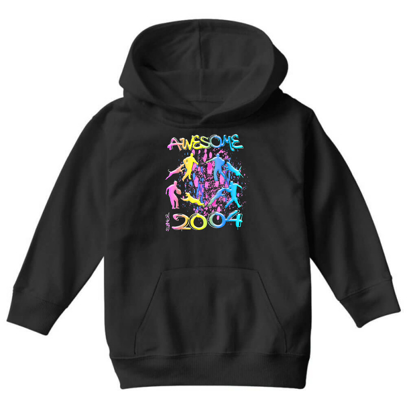 Awesome Since 2004. Agility Dog Training Graffiti Design T Shirt Youth Hoodie by sowleomballoucgp | Artistshot