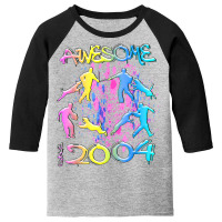 Awesome Since 2004. Agility Dog Training Graffiti Design T Shirt Youth 3/4 Sleeve | Artistshot