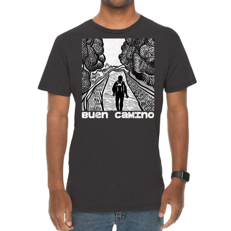 Camino De Santiago De Compostela Pilgrim Way Of St. James T Shirt Vintage T-shirt | Artistshot