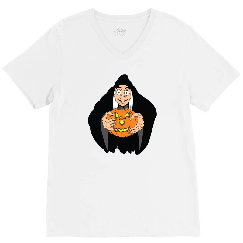 Halloween V-Neck Tee by meritanila | Artistshot