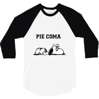 Peanuts Pie Coma 3/4 Sleeve Shirt | Artistshot