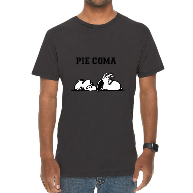 Peanuts Pie Coma Vintage T-shirt | Artistshot