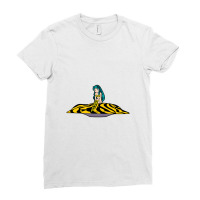 Ufo Anime Girl, Anime Ladies Fitted T-shirt | Artistshot