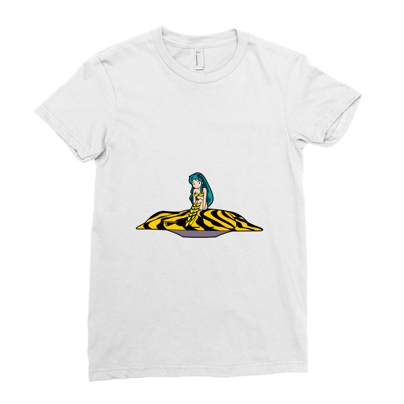 Ufo Anime Girl, Anime Ladies Fitted T-Shirt by kumenolak | Artistshot